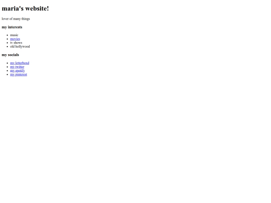index screenshot