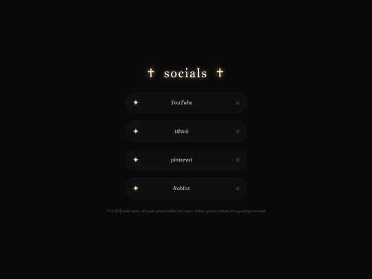 Socials screenshot