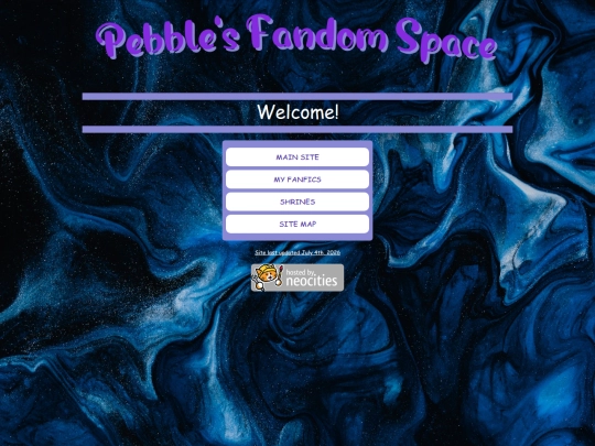 Pebble's Fandom Space