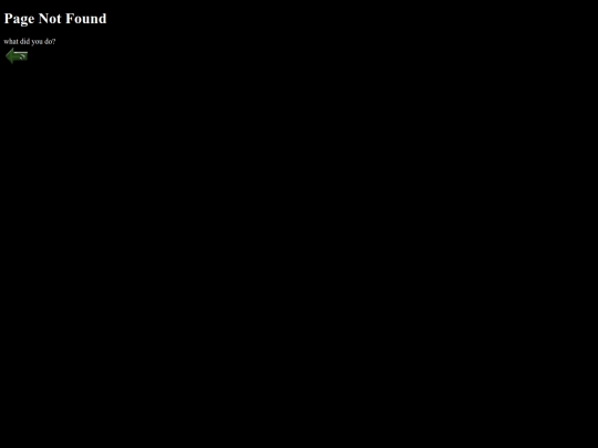 not_found screenshot