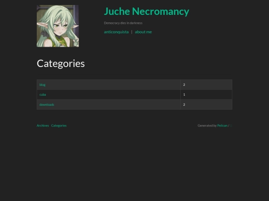 categories screenshot