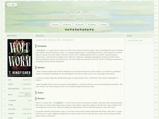 books/wolf-worm screenshot