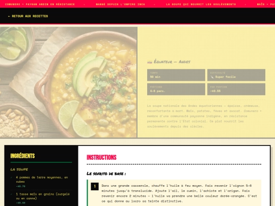 recettes/recette-locro-comunero screenshot