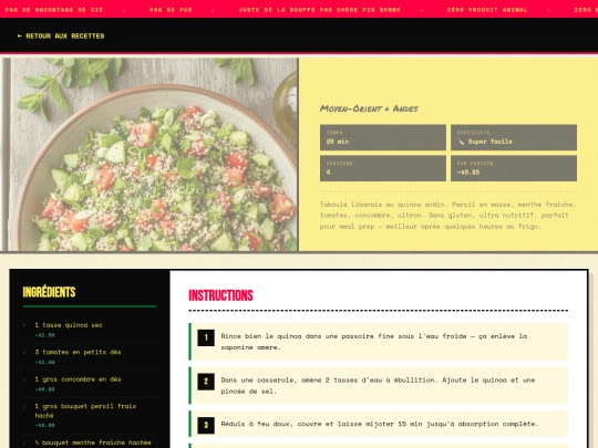 recettes/recette-taboule-inca screenshot