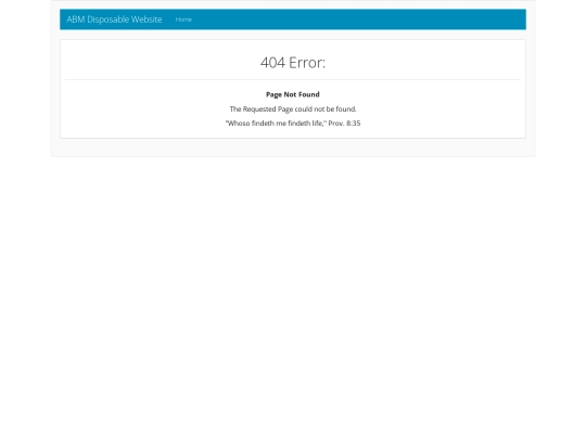 not_found screenshot