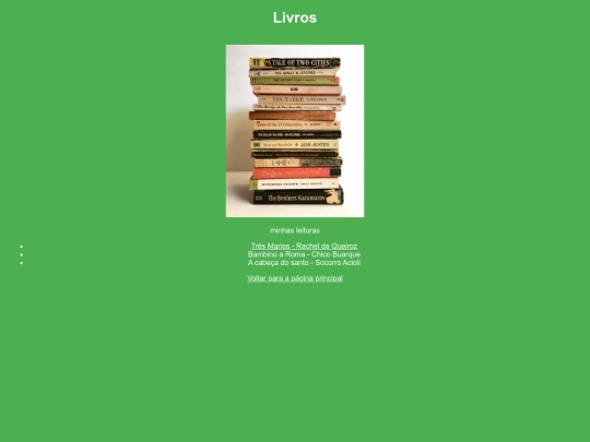 livros screenshot