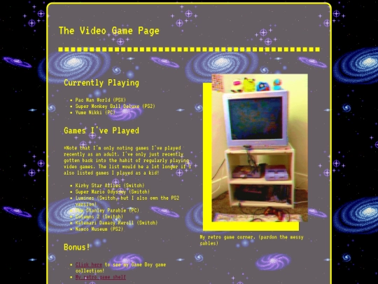 games screenshot