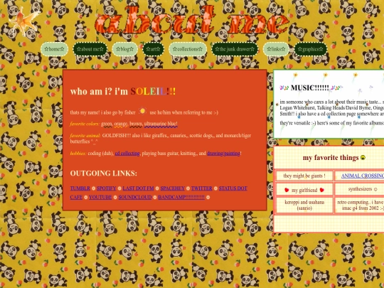 aboutme screenshot