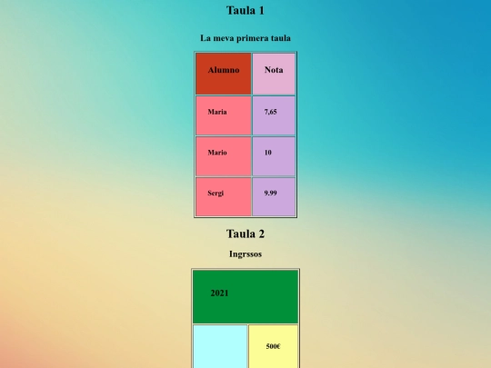 Taules screenshot