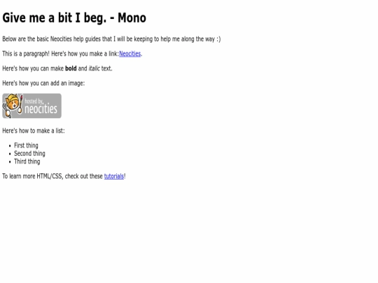 index screenshot