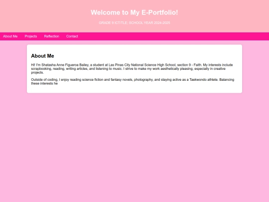 4TH QTR PORTFOLIO/PORTFOLIO screenshot