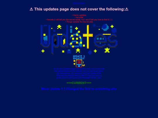 maybeanupdatespage screenshot