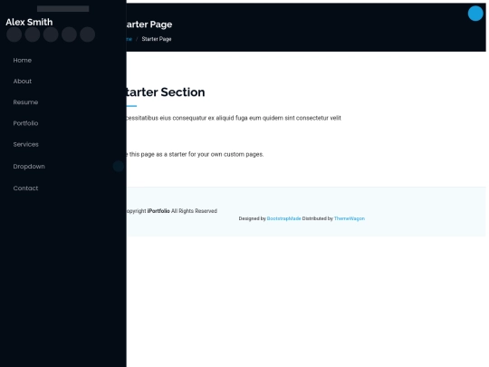 starter-page screenshot