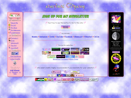 links screenshot