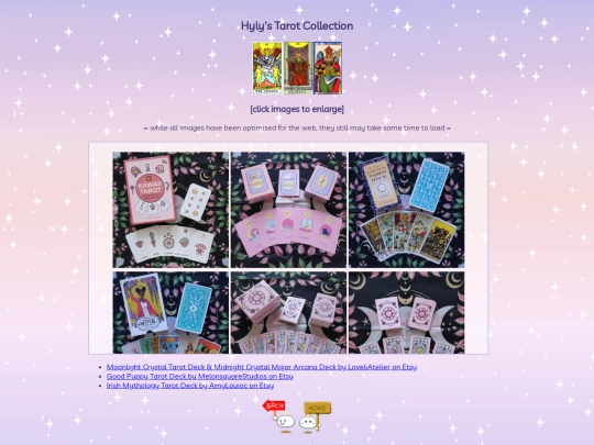 tarot screenshot