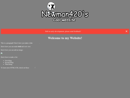 newlayout/indextest screenshot