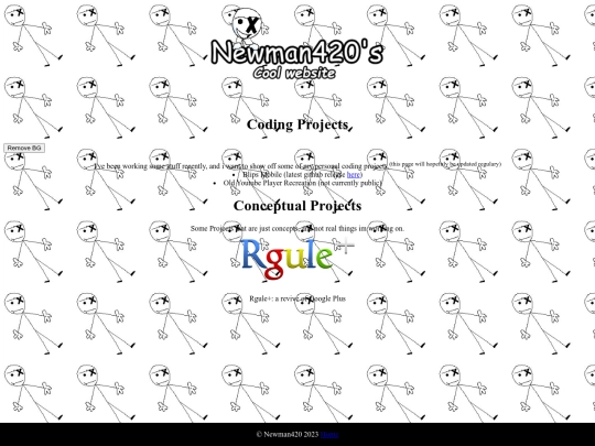 projects screenshot