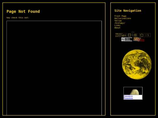 yellow/not_found screenshot