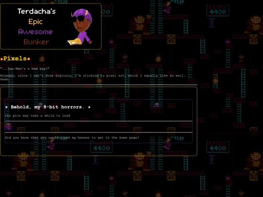 pixels screenshot