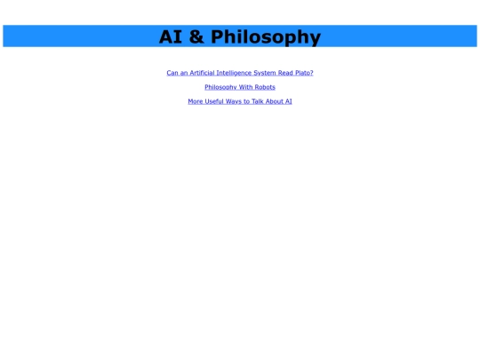 aiphilosophychatbots screenshot