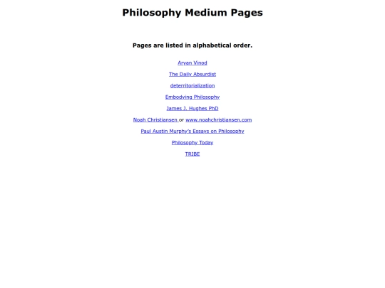 philosophymediumpages screenshot