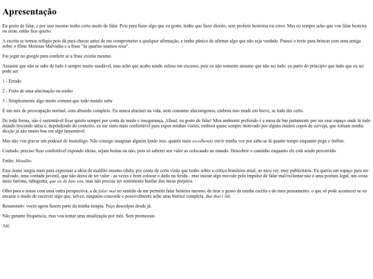 Posts/PrimeiroTexto screenshot