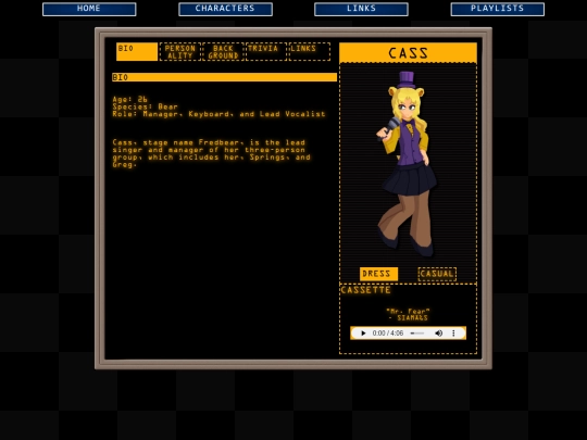 CharProfile_Fredbear screenshot