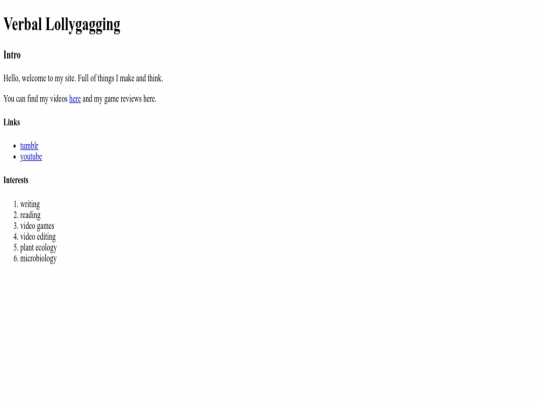 index screenshot