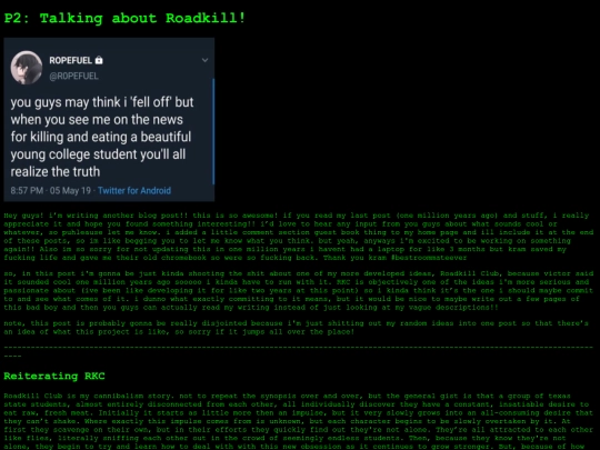talkingaboutroadkill screenshot