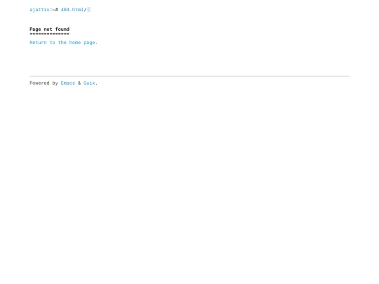404 screenshot
