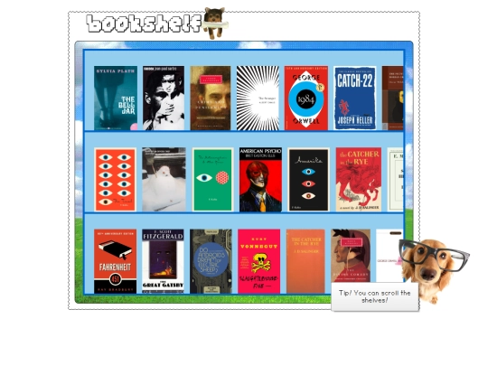 media/books screenshot