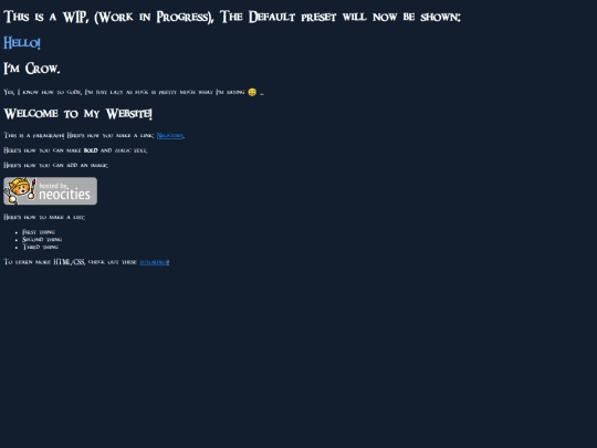 index screenshot