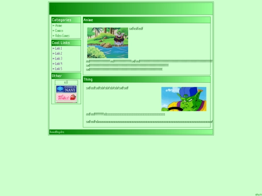 Pages/Anime screenshot