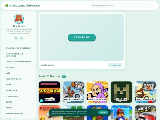 snake-game screenshot