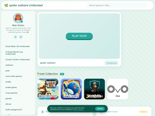 spider-solitaire screenshot
