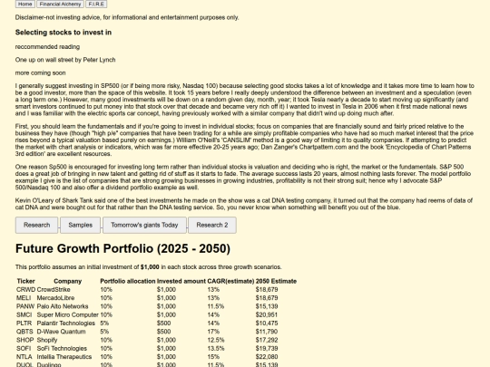 investing screenshot