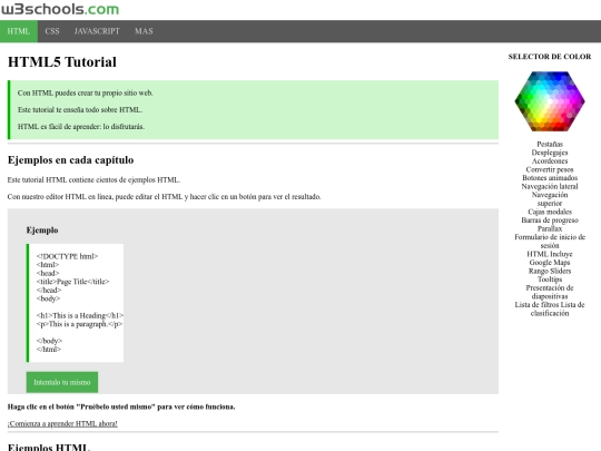 w3s screenshot