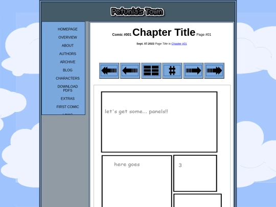 webcomics/pages/first-comic screenshot