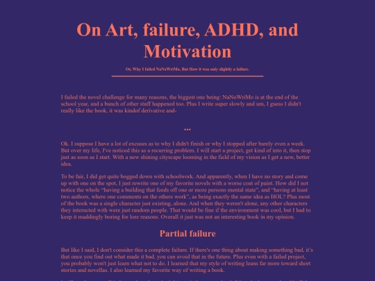 writing/failure screenshot