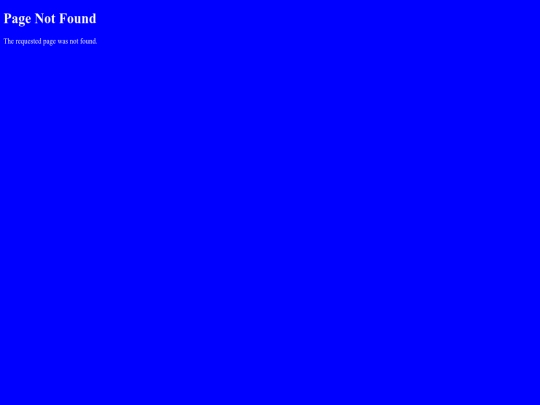 not_found screenshot