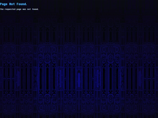 not_found screenshot