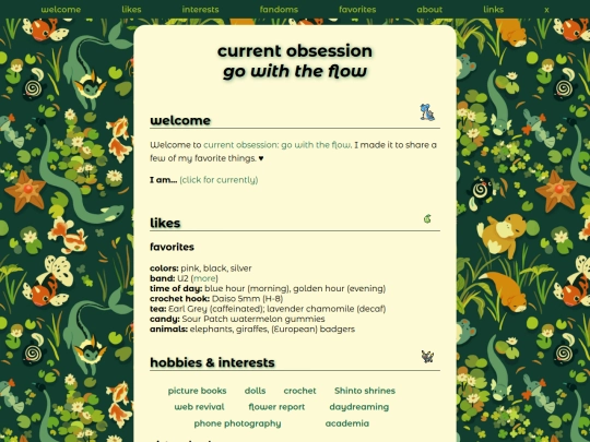 current screenshot