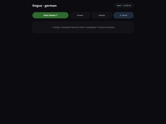 lingua screenshot