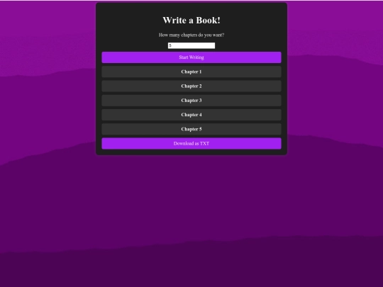 write-a-book screenshot