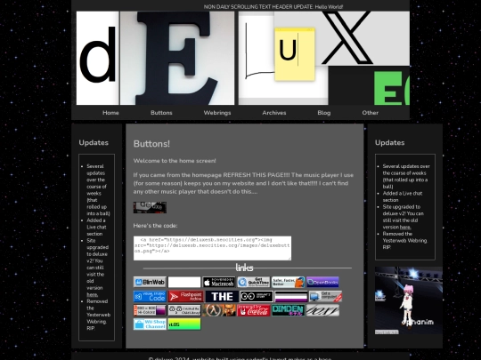 buttons screenshot