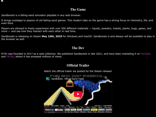 sandbox/presskit screenshot