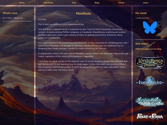 manifesto screenshot