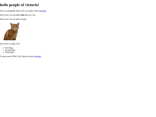 index screenshot