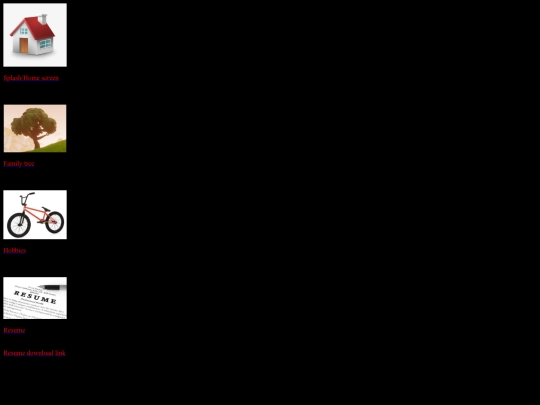 links screenshot