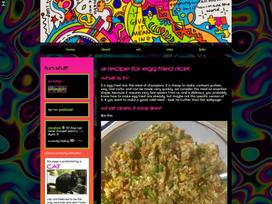 recipes/eggfriedrice screenshot